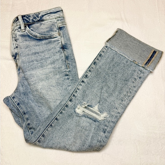 Vervet size 26 Light Blue Distressed Jeans - Picture 1 of 4